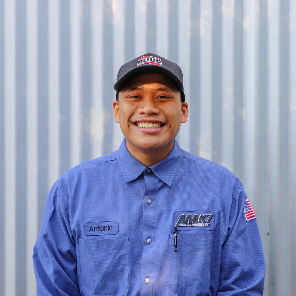Antonio Urbano hvac service tech